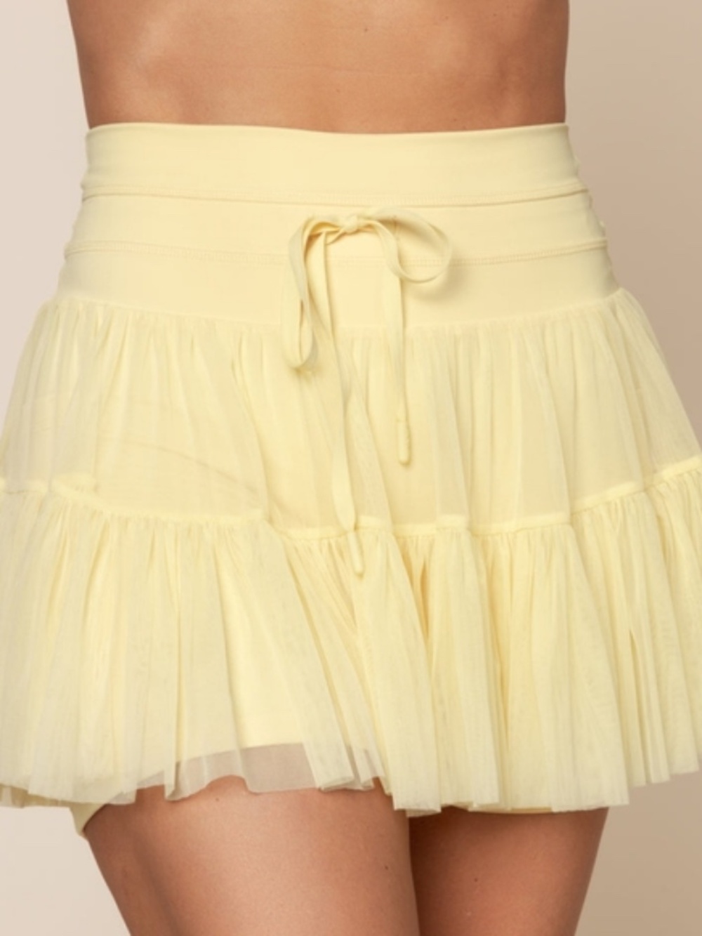 Popflex Pirouette Skort - Buttercream